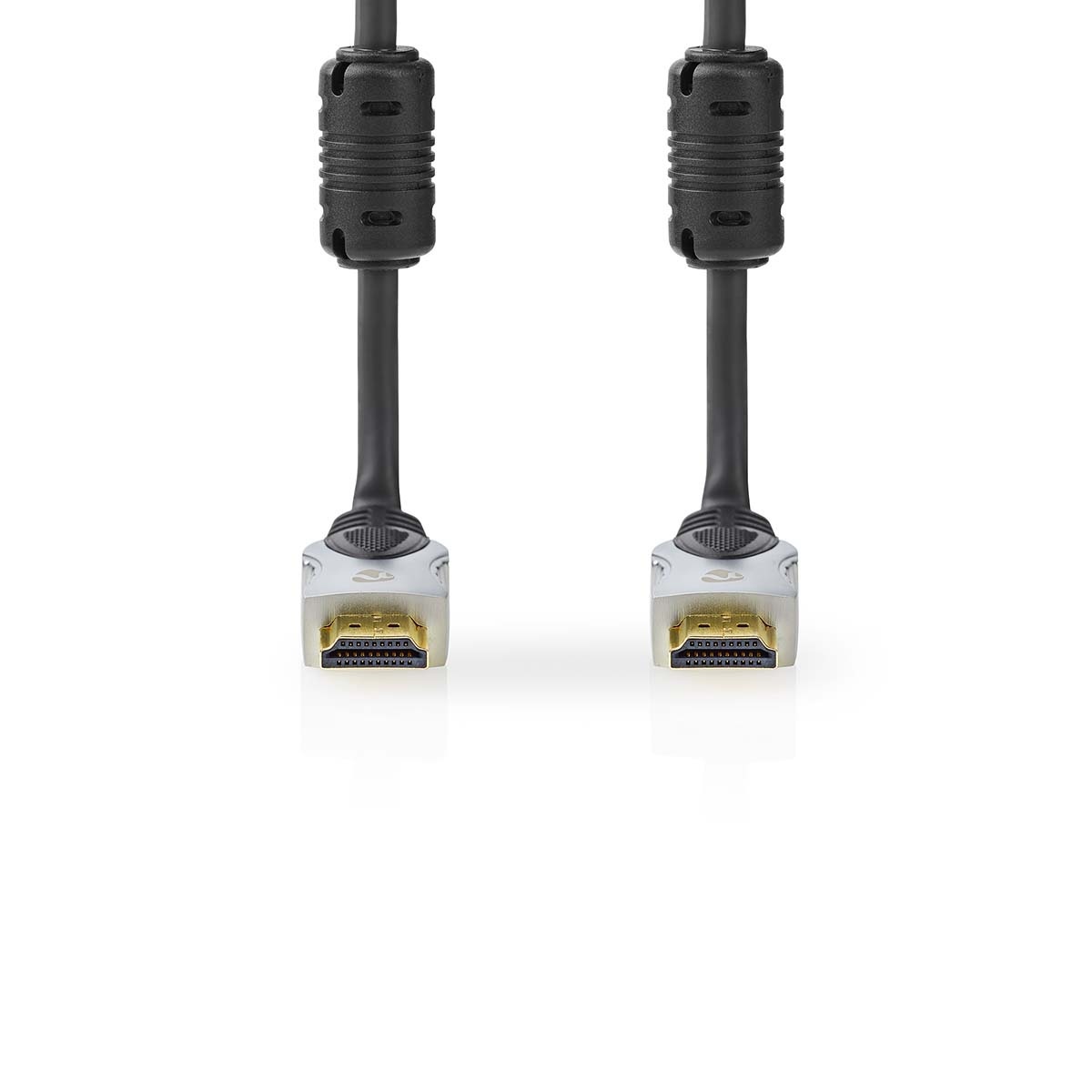 Premium HDMI kabel - HDMI2.1 (8K 60Hz + HDR) / zwart - 2 meter - Afbeelding 2