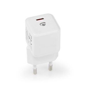 Oplader | 20 W | PD3.0 20W | 1.67 / 2.22 / 3.0 A | Outputs: 1 | USB-C™ | Automatische Voltage Selectie | Wit