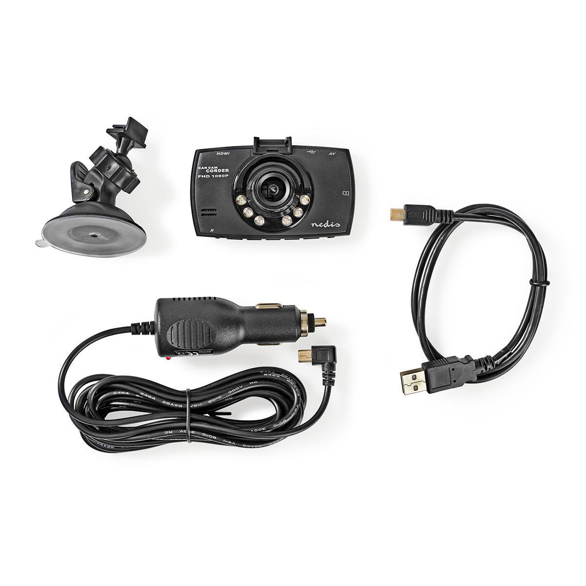 Dash Cam | 1080p@30fps | 12.0 MPixel | 2.7 " | LCD | Parkeer sensor | Bewegingsdetectie | Donkergrijs - Afbeelding 7