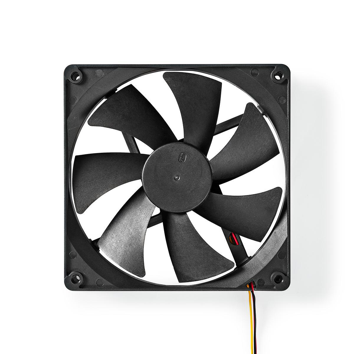 DC Ventilator | DC | Grootte ventilator: 140 mm | 3-Pin | 24.9 dBA | Zwart - Afbeelding 2