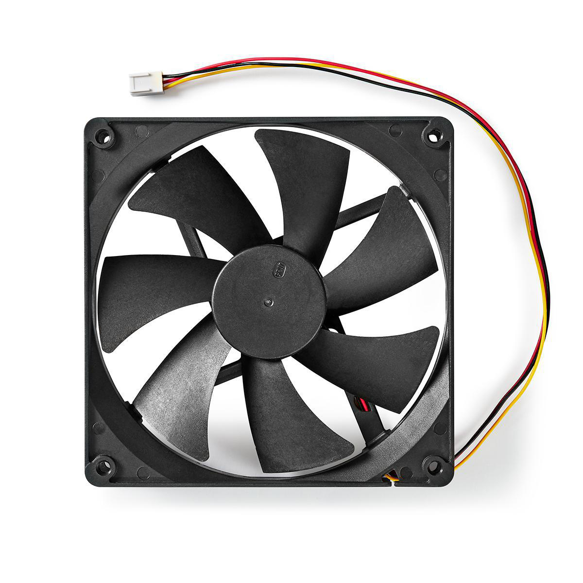 DC Ventilator | DC | Grootte ventilator: 140 mm | 3-Pin | 24.9 dBA | Zwart - Afbeelding 4