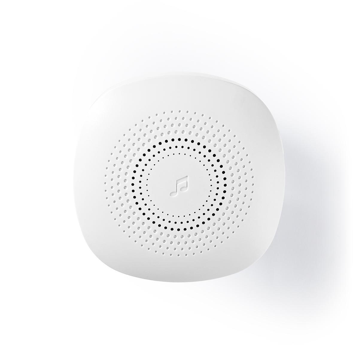 Nedis draadloze deurbelset met instelbaar volume - geluid - 1 ontvanger - netvoeding / wit - Afbeelding 2