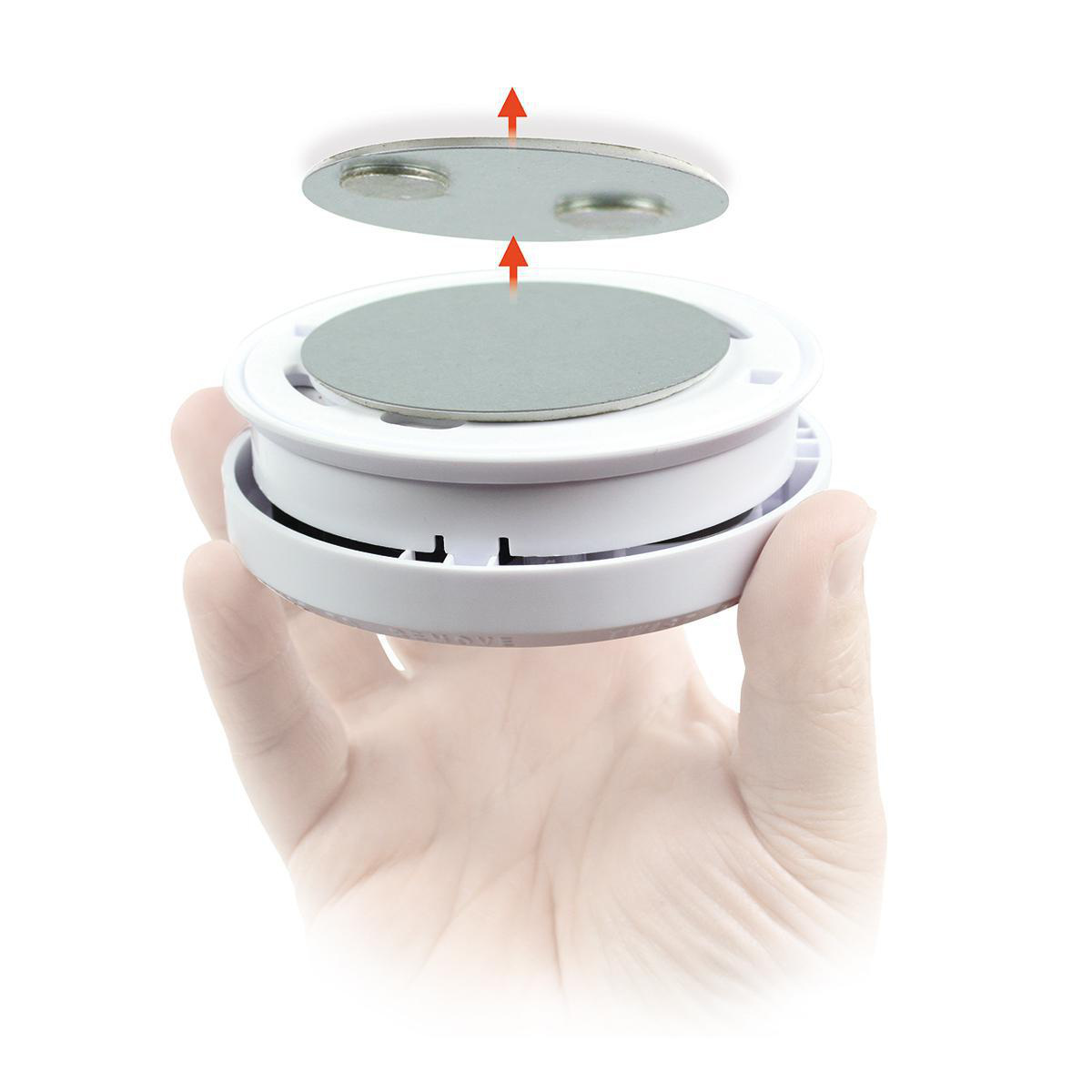 Montageset | Diameter: 39.4 mm | Magnetisch | Dubbelzijdige tape | Zilver - Afbeelding 3