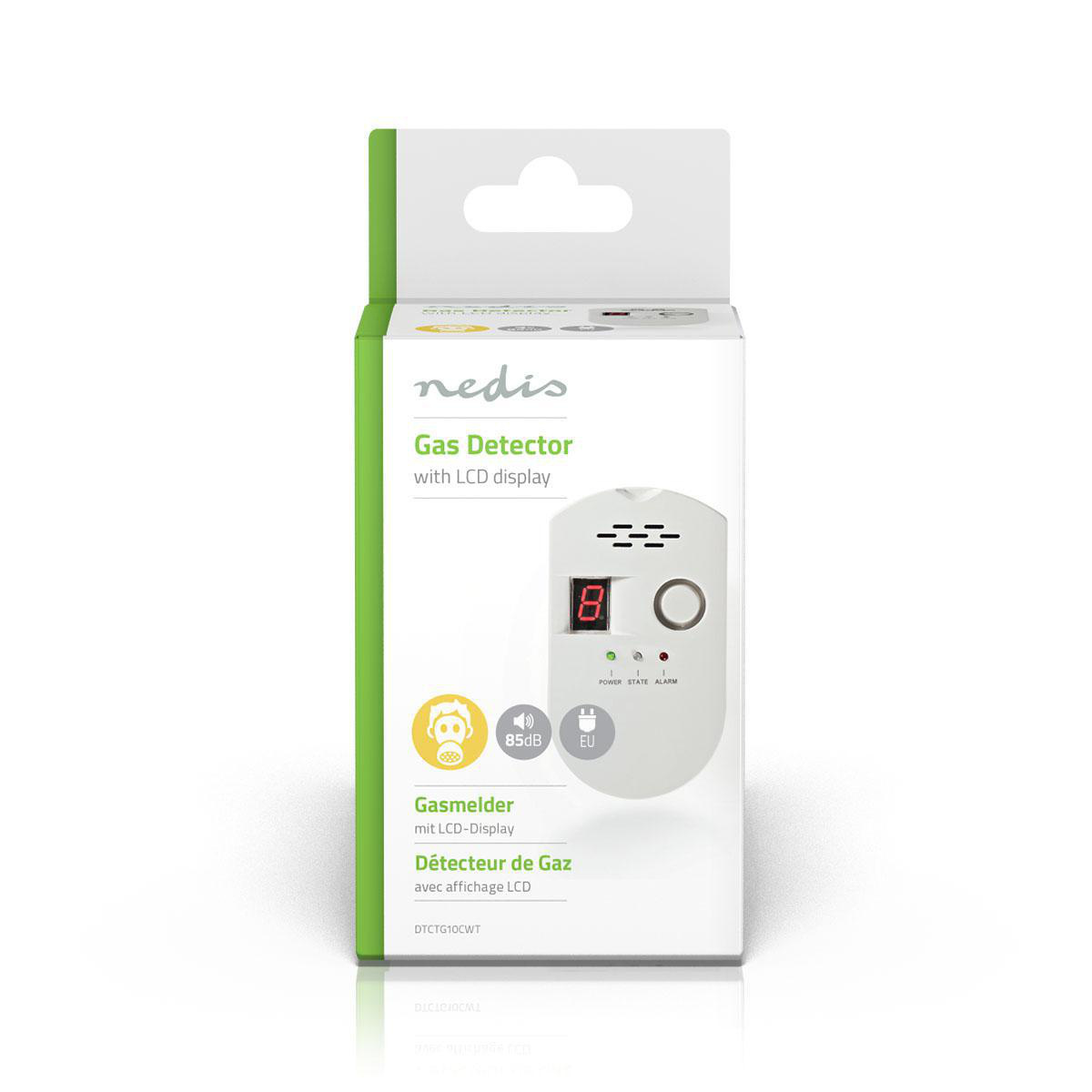 Nedis gasdetector voor LPG, aardgas en steenkoolgas - EN 50194 - Afbeelding 3
