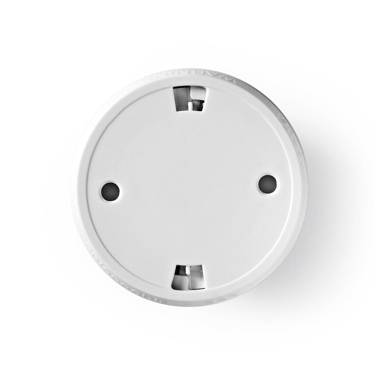 Hittemelder | Batterij Gevoed | Batterijlevensduur tot: 10 Jaar | Met testknop | 85 dB | ABS | Wit - Afbeelding 2