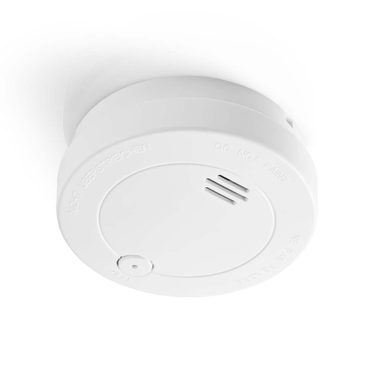 Rookmelder | Batterij Gevoed | Batterijlevensduur tot: 1 Jaar | EN 14604 | Met testknop | 85 dB | ABS | Wit - Afbeelding 4