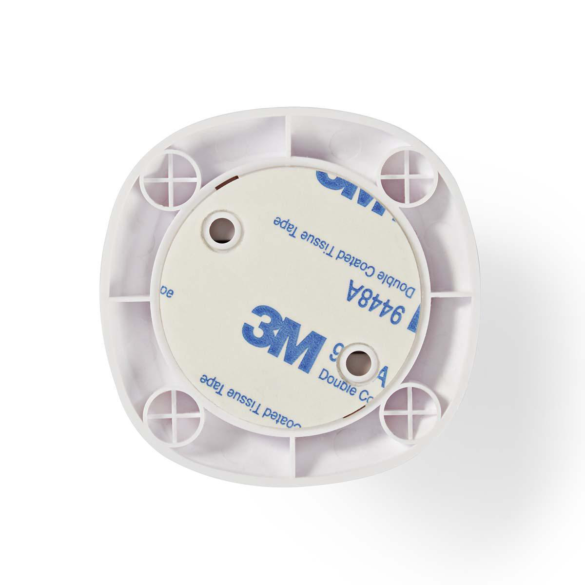 Rookmelder | Batterij Gevoed | Batterijlevensduur tot: 10 Jaar | EN 14604 | Hush / mute functie | Met testknop | 85 dB | ABS | Wit - Afbeelding 3