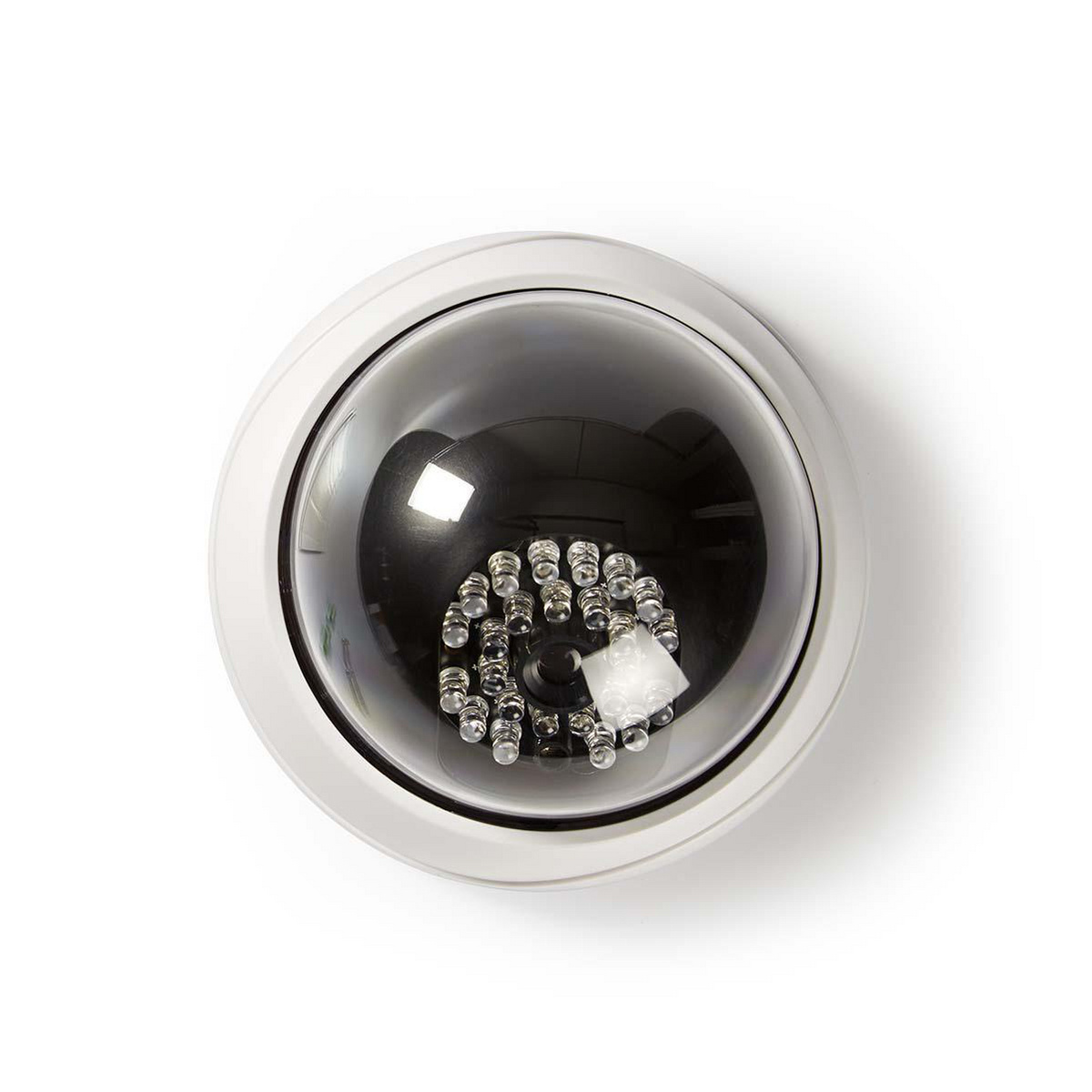 Dummy Beveiligingscamera | Dome | Batterij Gevoed | Binnen | Wit - Afbeelding 2