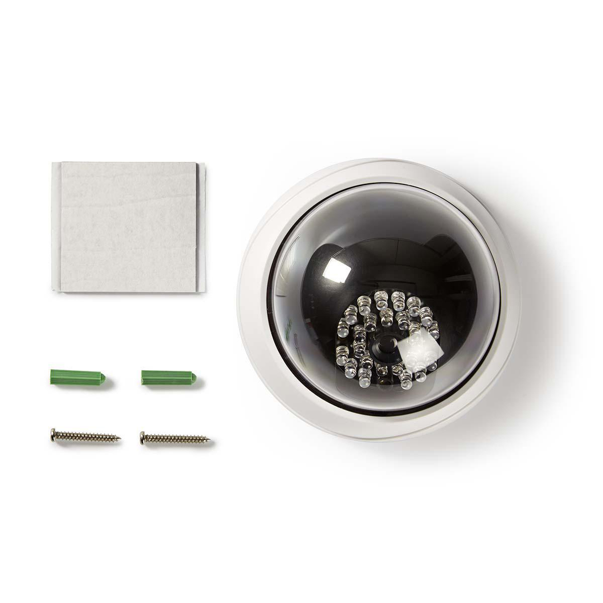 Dummy Beveiligingscamera | Dome | Batterij Gevoed | Binnen | Wit - Afbeelding 3