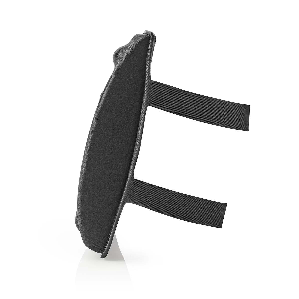 Nedis gel rugsteun / zwart - Afbeelding 2