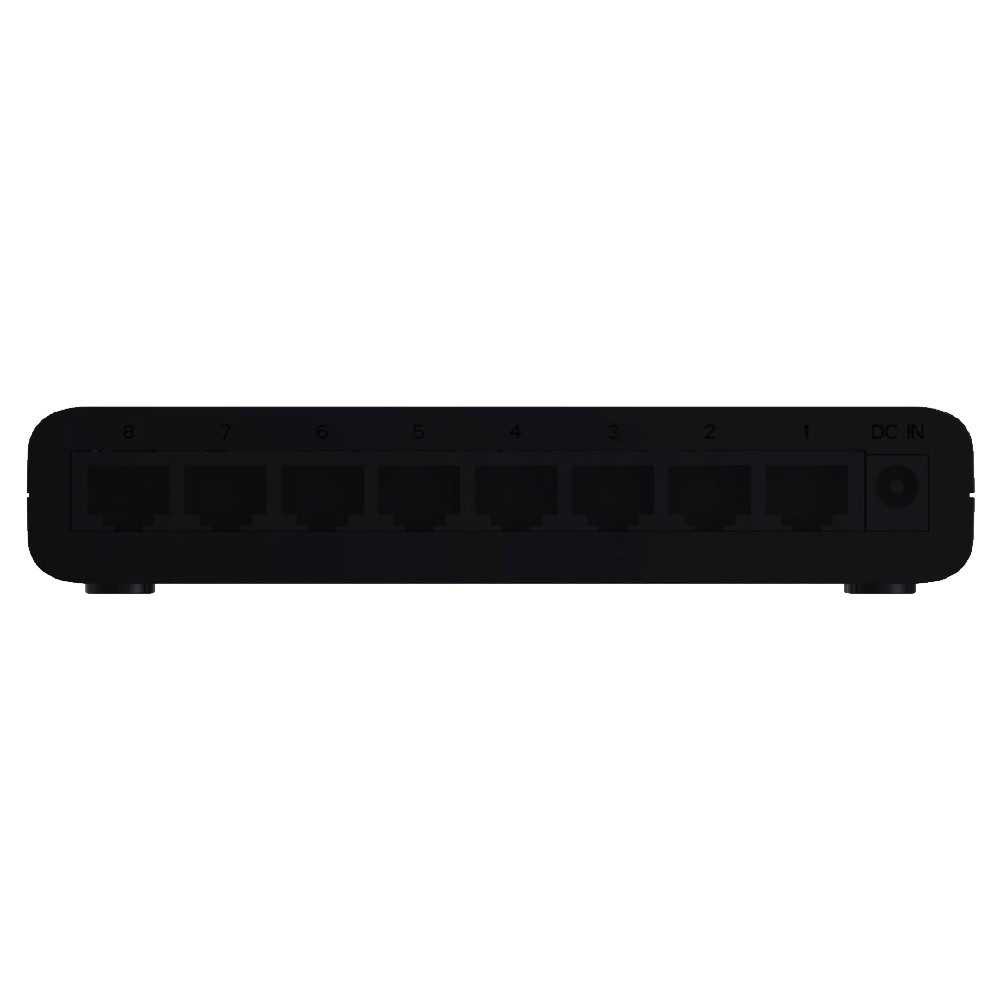 8-poorts 10/100 Mbit Fast Ethernet Desktop Switch - Afbeelding 2