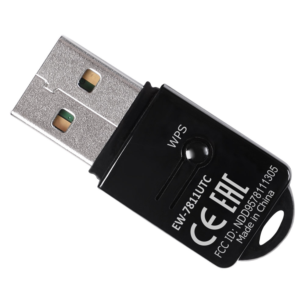 Edimax EW-7811UTC USB-A - WLAN / Wi-Fi dongle - Dual Band AC600 / 600 Mbps - Afbeelding 4