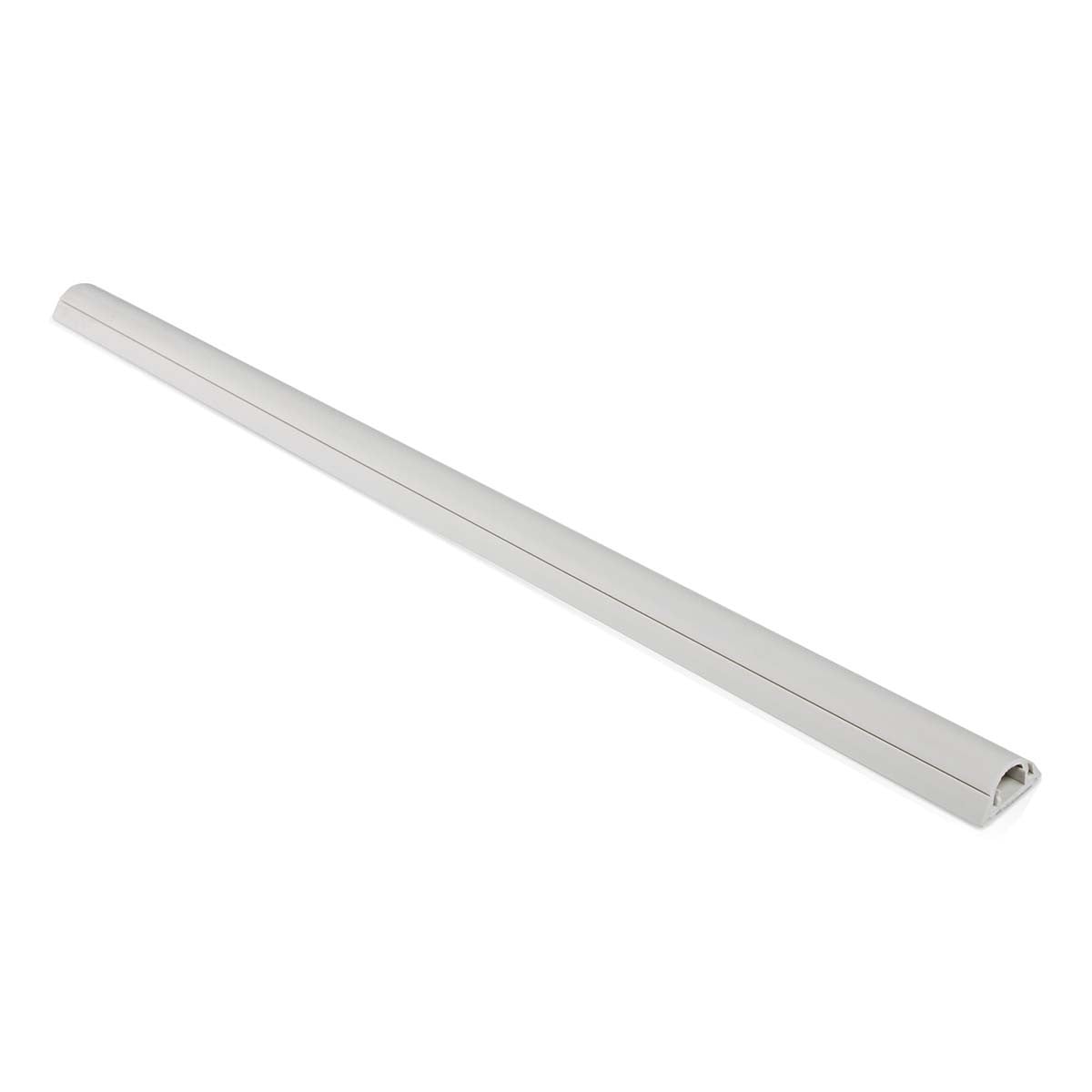 Nedis kunststof kabelgoot half-rond met zelfklevende plakstrip - 50 x 3,3 cm / wit