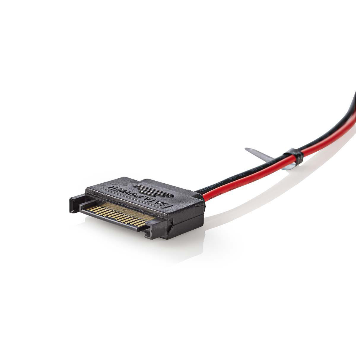 Nedis Gaming LED-strip met SATA-voeding voor computers / blauw - 50 cm - Afbeelding 2