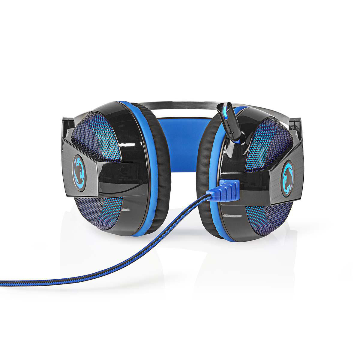 Gaming Headset | Over-Ear | Surround | USB Type-A | Buigbare en Inschuifbare Microfoon | 2.10 m | Normale Verlichting - Afbeelding 3