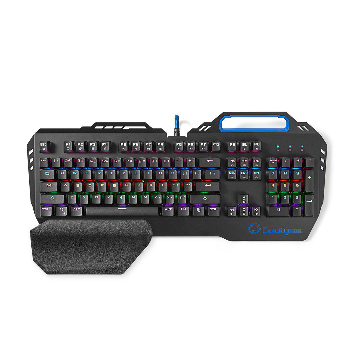 Nedis Gaming COATYSS mechanisch multimedia USB toetsenbord / metaal - Afbeelding 2