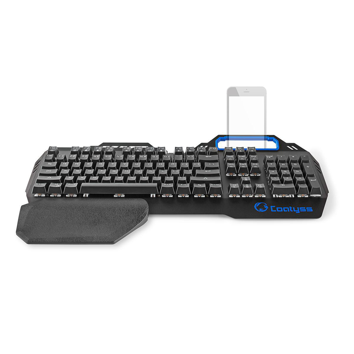 Nedis Gaming COATYSS mechanisch multimedia USB toetsenbord / metaal - Afbeelding 3