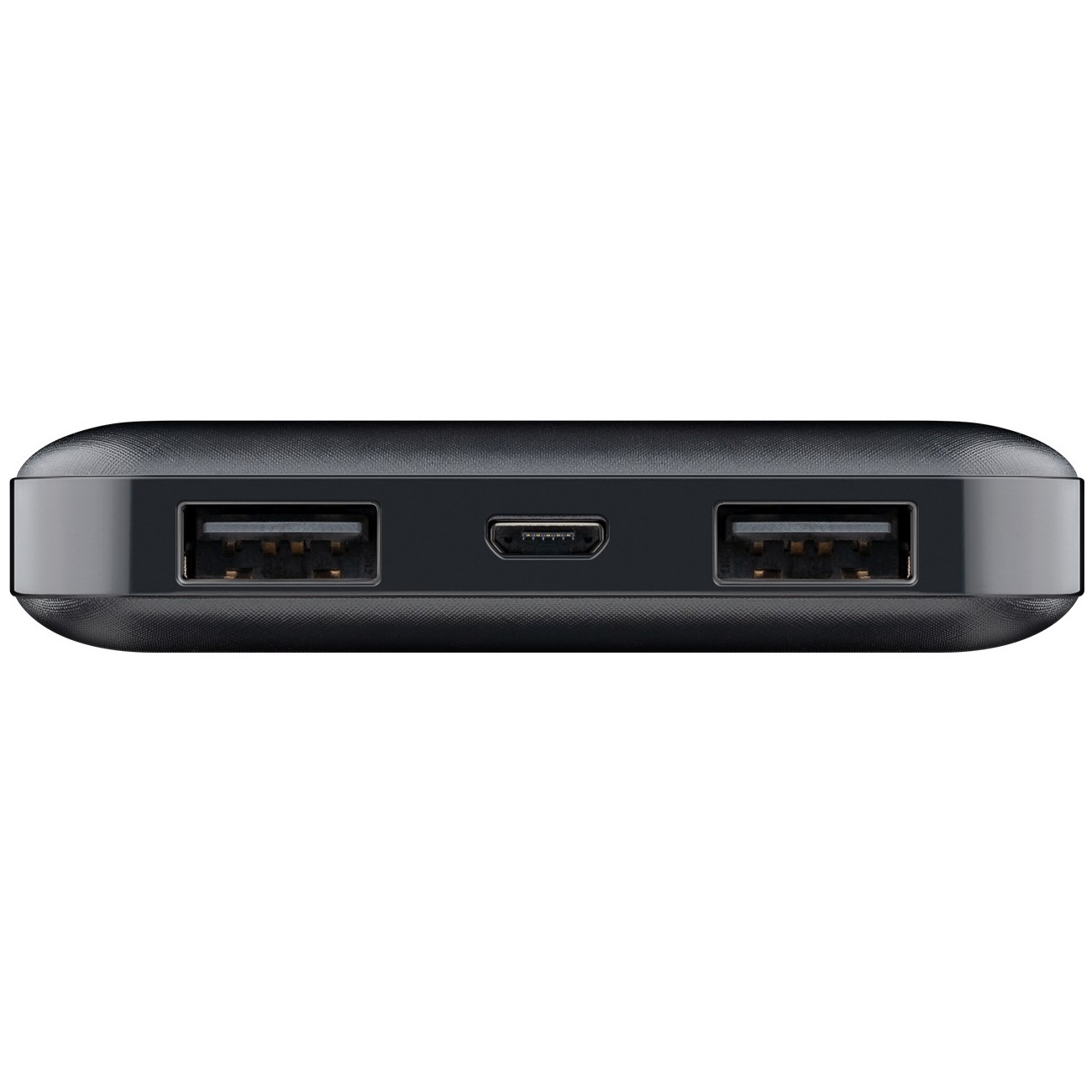 Goobay Powerbank Slimline met 2x USB-A (max. 2A) - 10.000 mAh / zwart - Afbeelding 4