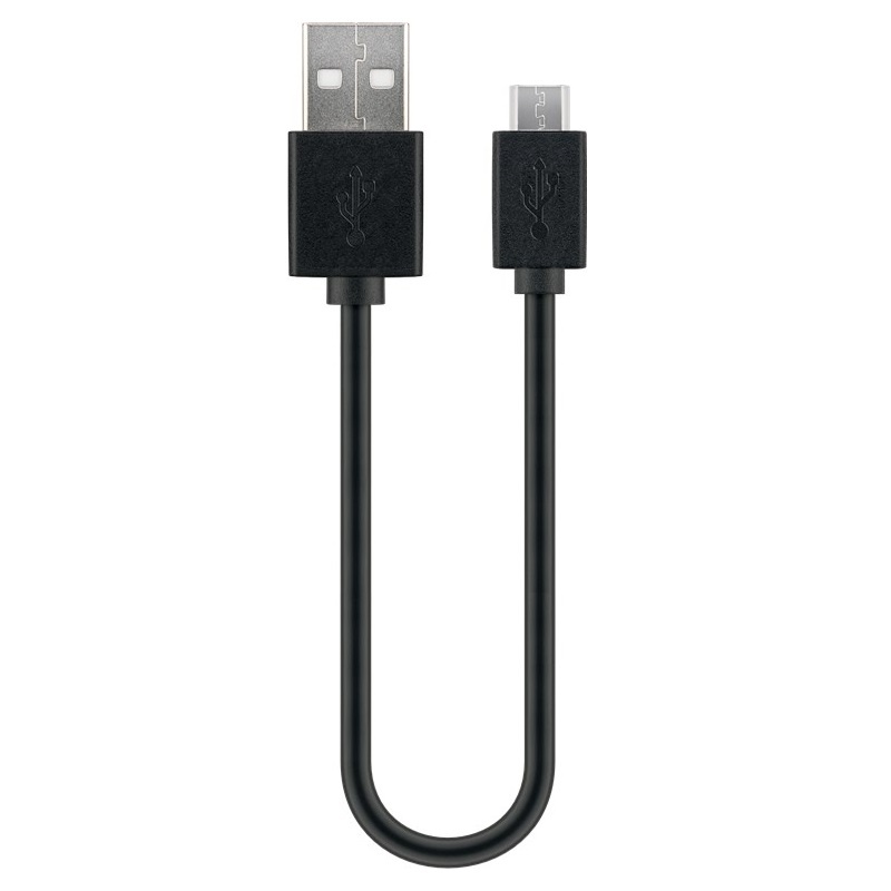 Goobay Powerbank Slimline met 2x USB-A (max. 2A) - 10.000 mAh / zwart - Afbeelding 6
