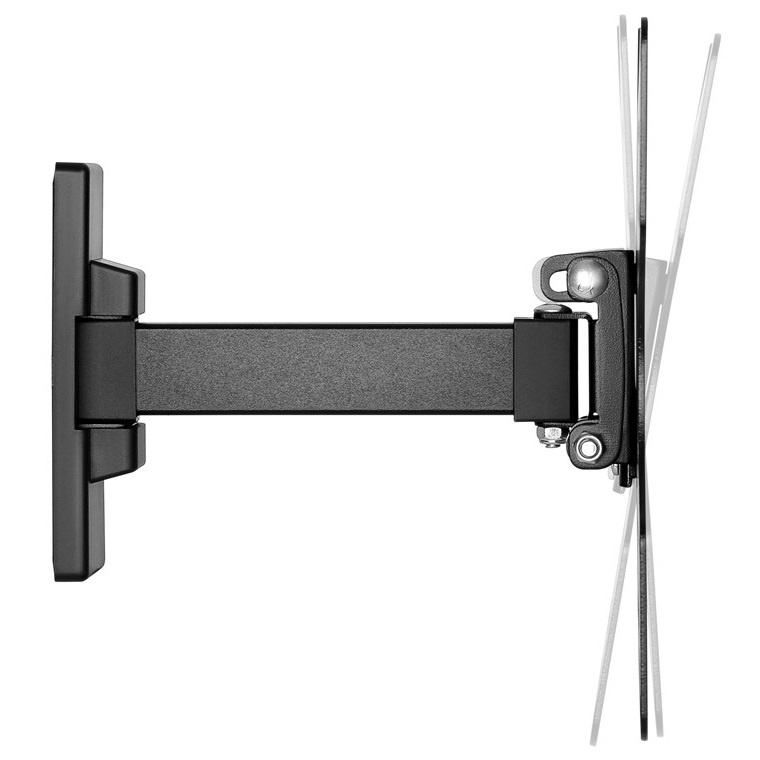 Goobay Basic series Full Motion S muurbeugel voor schermen tot 42 inch / 2 draaipunten - Afbeelding 4