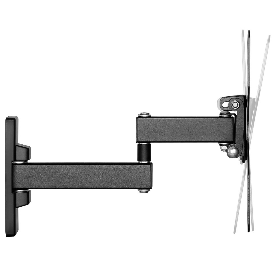 Goobay Basic series Full Motion S muurbeugel voor schermen tot 42 inch / 3 draaipunten - Afbeelding 5