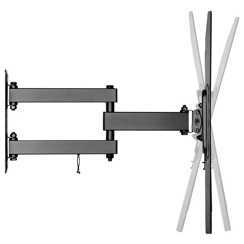 Goobay Basic series Full Motion M muurbeugel voor schermen tot 55 inch / 3 draaipunten - Afbeelding 2