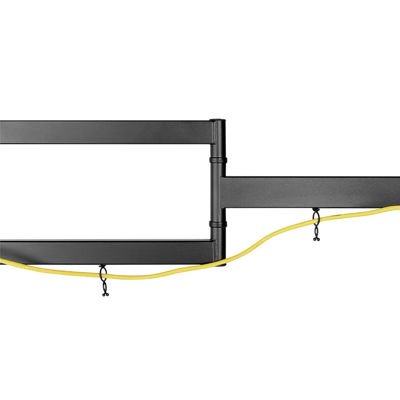 Goobay Basic series Full Motion M muurbeugel voor schermen tot 55 inch / 3 draaipunten - Afbeelding 6