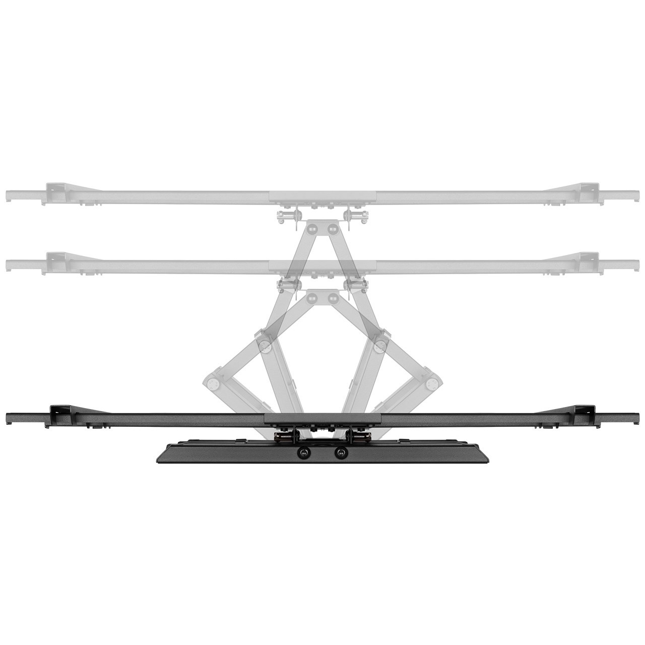 Goobay Pro series Full Motion XL muurbeugel voor schermen tot 100 inch / 3 draaipunten - Afbeelding 4