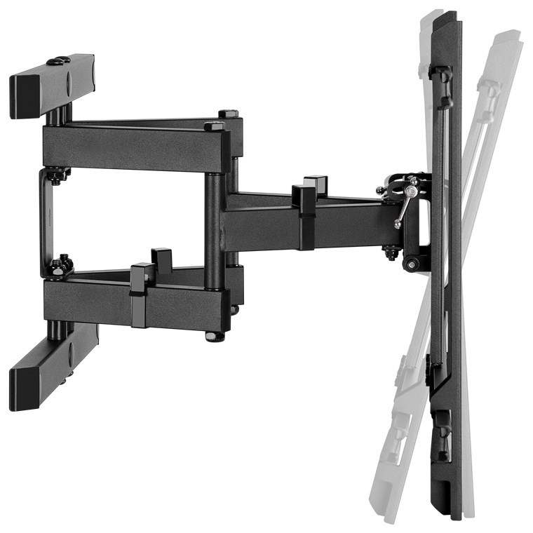 Goobay Pro series Full Motion L muurbeugel voor schermen tot 70 inch / 3 draaipunten - Afbeelding 3