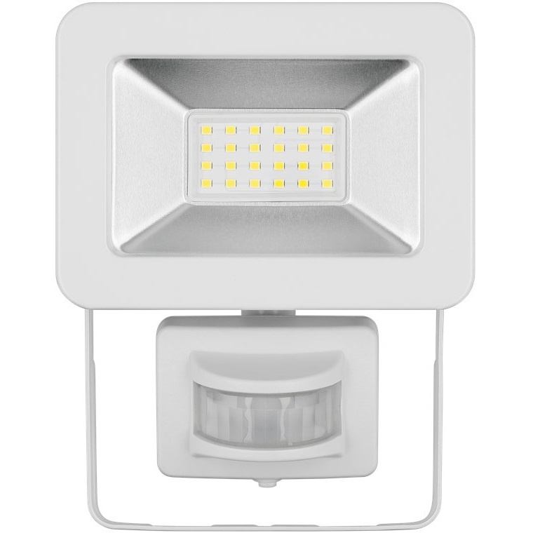 Goobay LED-schijnwerper met bewegingssensor voor buiten - 20W / wit - Afbeelding 2