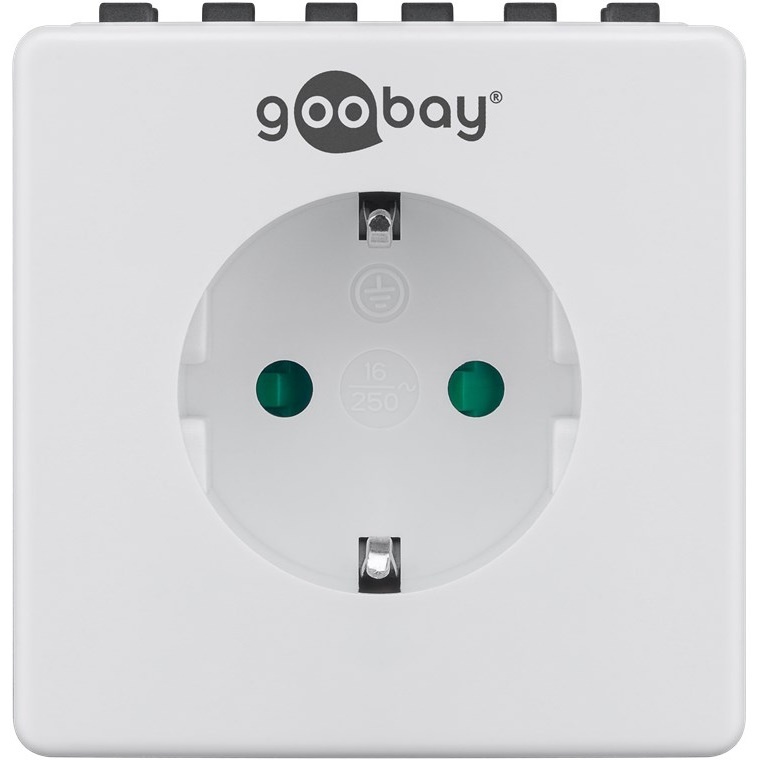Goobay compacte tijdschakelklok set van 3 stuks - digitaal (10 programma's per week) - voor binnen / wit - Afbeelding 3