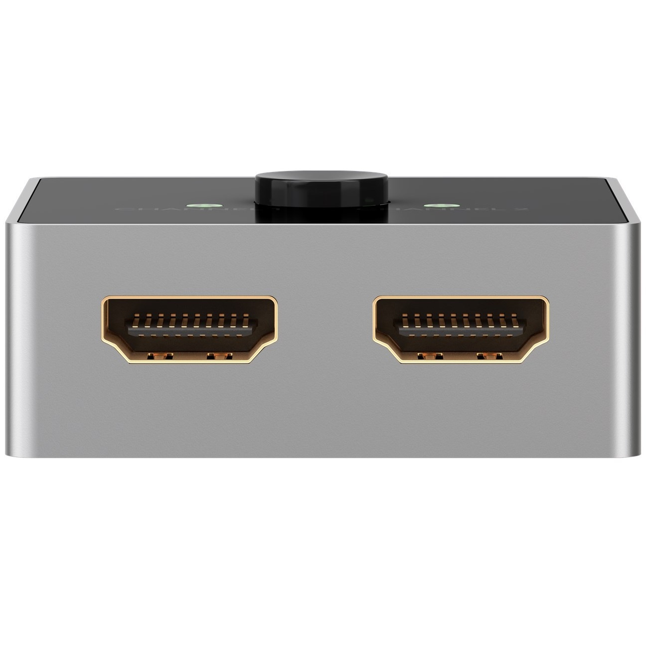Goobay bi-directionele HDMI schakelaar 2 naar 1 / 1 naar 2 - HDMI2.0 (4K 60Hz + HDR) / zilver - Afbeelding 3