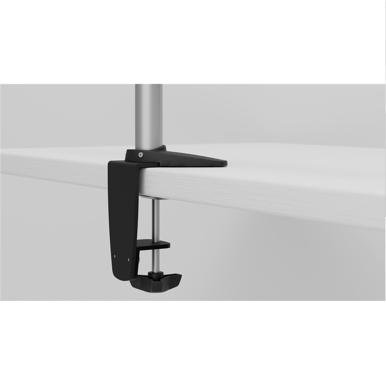 Goobay Twin bureaubeugel voor 2 monitoren tot 23 inch / full motion / zilver/zwart - Afbeelding 7