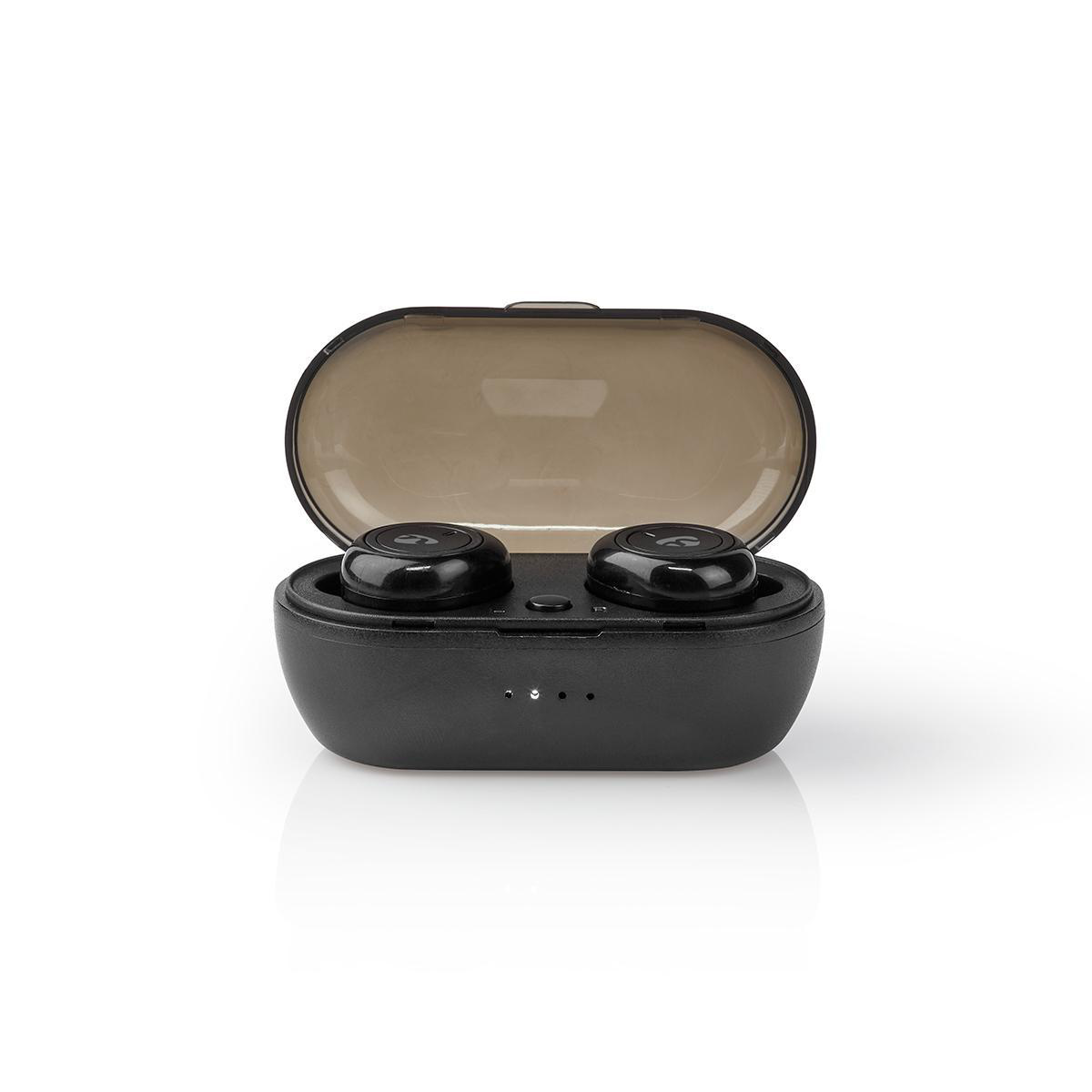 Nedis True Wireless Stereo in-ear Bluetooth earphones met microfoon en opbergcase - Micro USB / zwart - Afbeelding 5