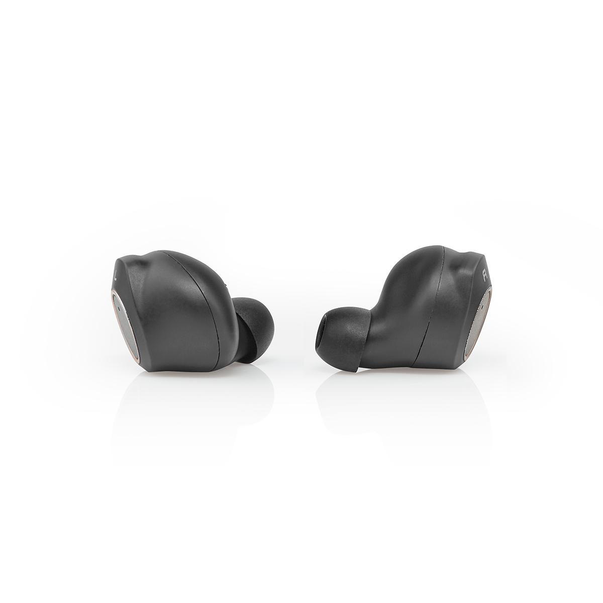 Nedis True Wireless Stereo in-ear Bluetooth earphones met microfoon en opbergcase - USB-C / zwart - Afbeelding 3