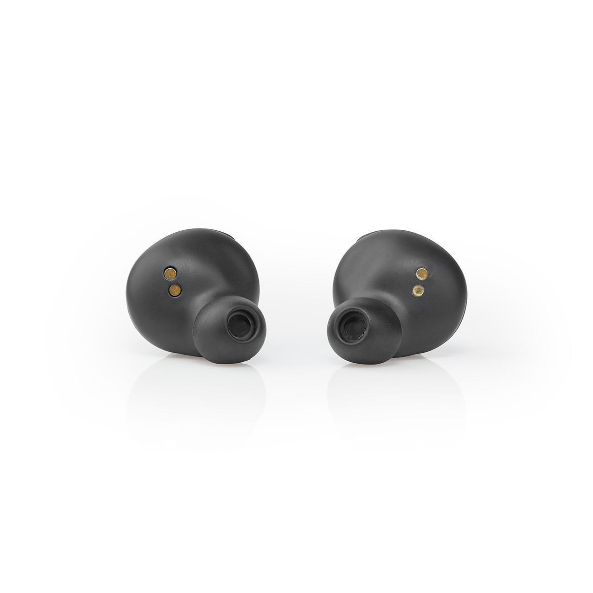 Nedis True Wireless Stereo in-ear Bluetooth earphones met microfoon en opbergcase - USB-C / zwart - Afbeelding 4