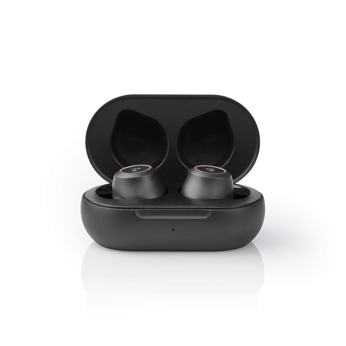 Nedis True Wireless Stereo in-ear Bluetooth earphones met microfoon en opbergcase - USB-C / zwart - Afbeelding 7
