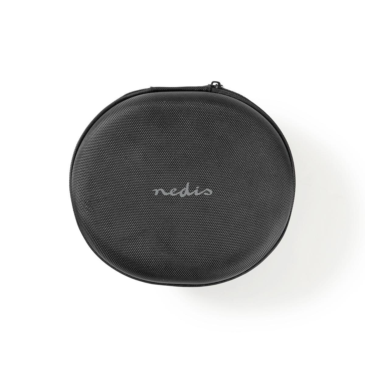 Nedis premium stereo over-ear Bluetooth hoofdtelefoon met microfoon en Active Noise Cancelling / zwart - Afbeelding 7
