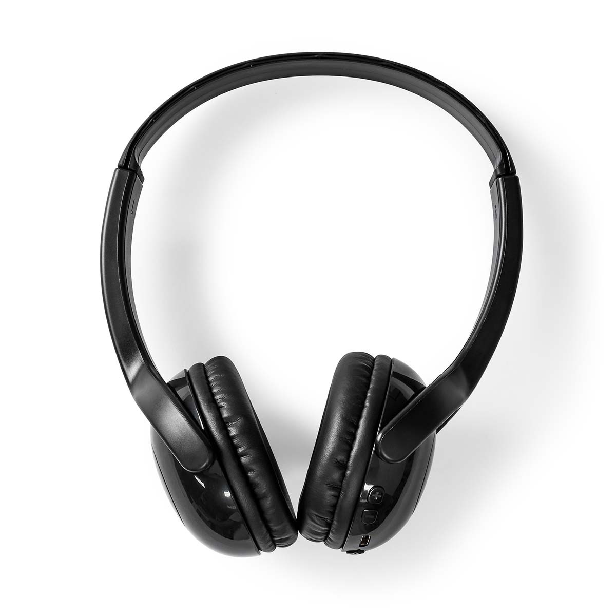 Nedis Bluetooth on-ear kinderhoofdtelefoon met microfoon | zwart - Afbeelding 2