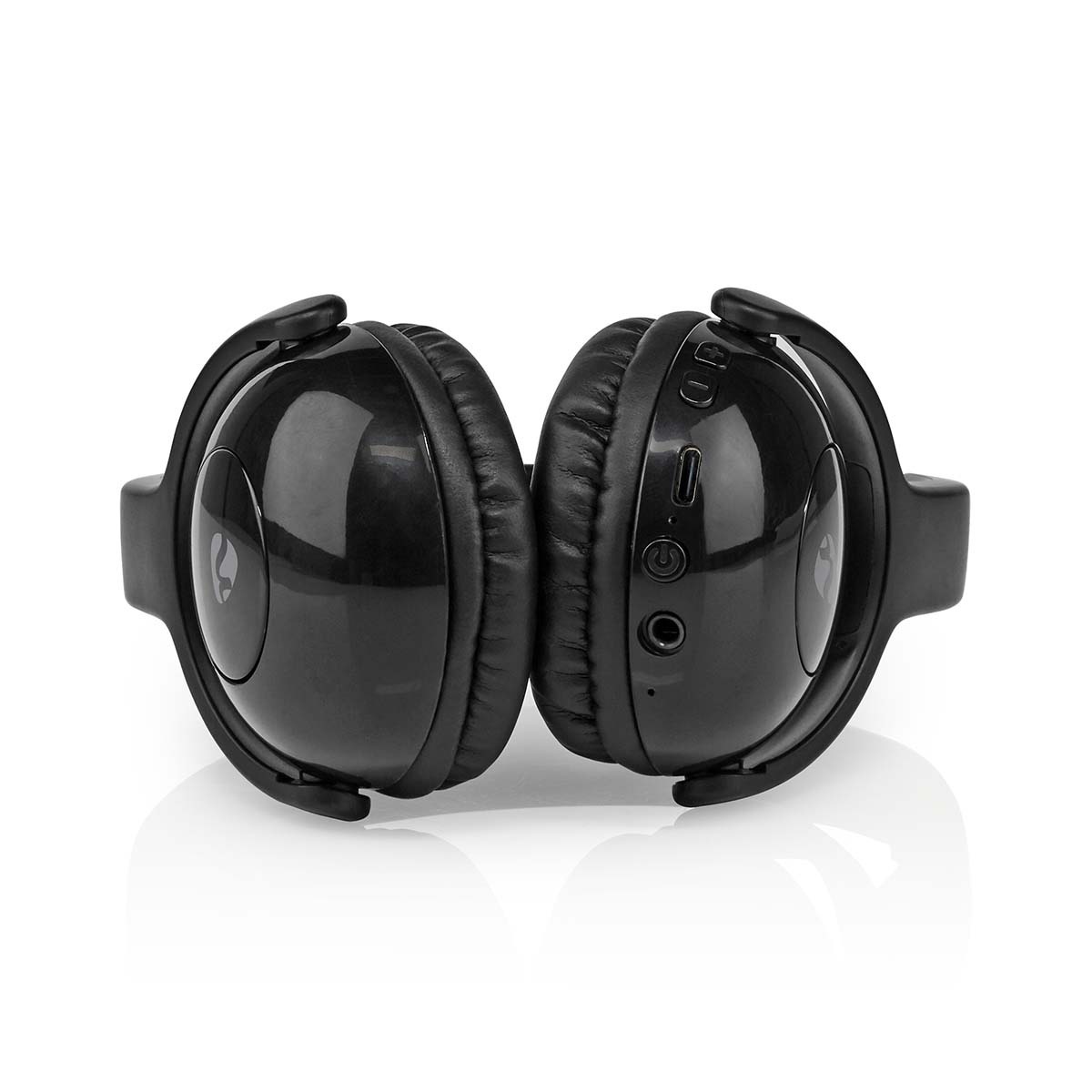 Nedis Bluetooth on-ear kinderhoofdtelefoon met microfoon | zwart - Afbeelding 3
