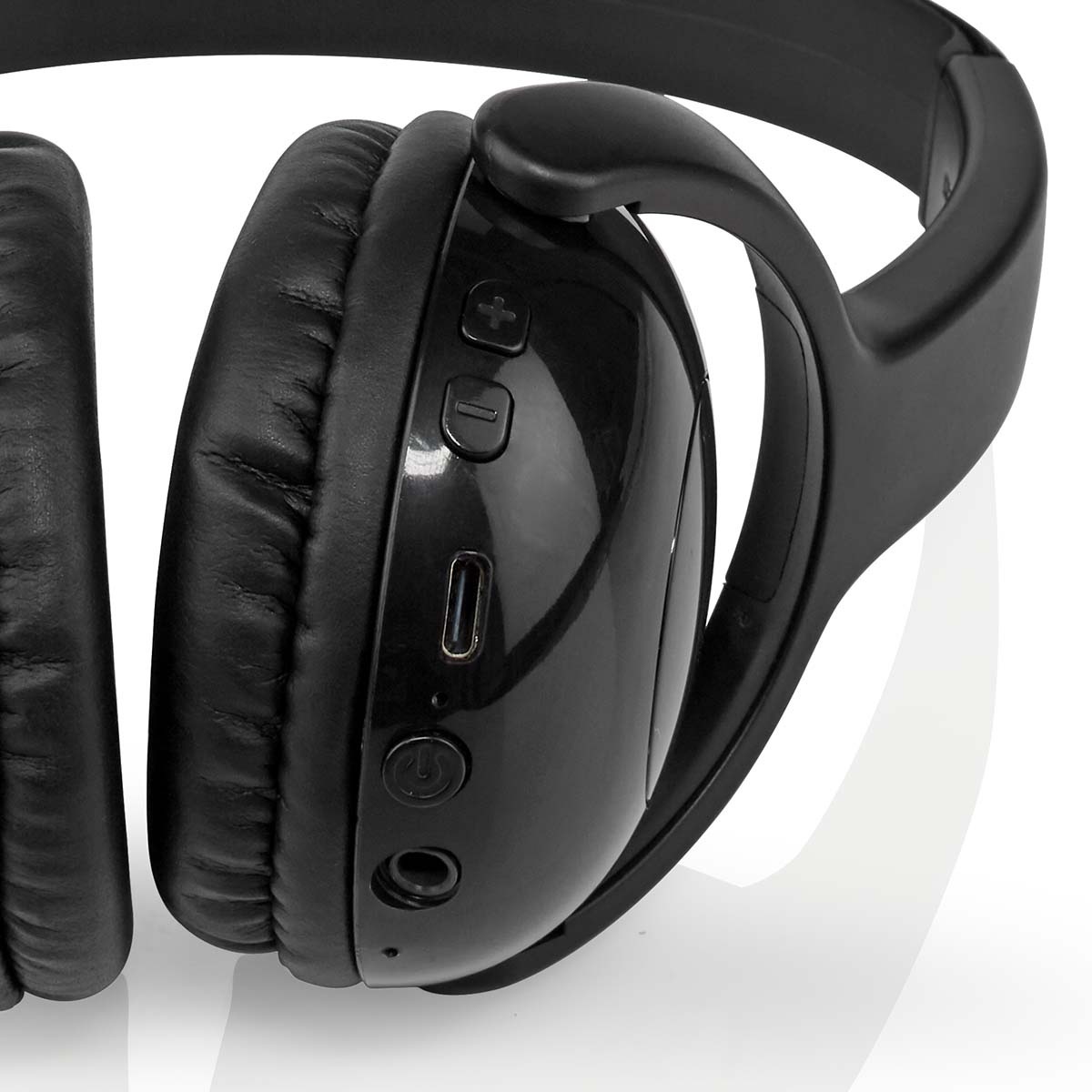 Nedis Bluetooth on-ear kinderhoofdtelefoon met microfoon | zwart - Afbeelding 7
