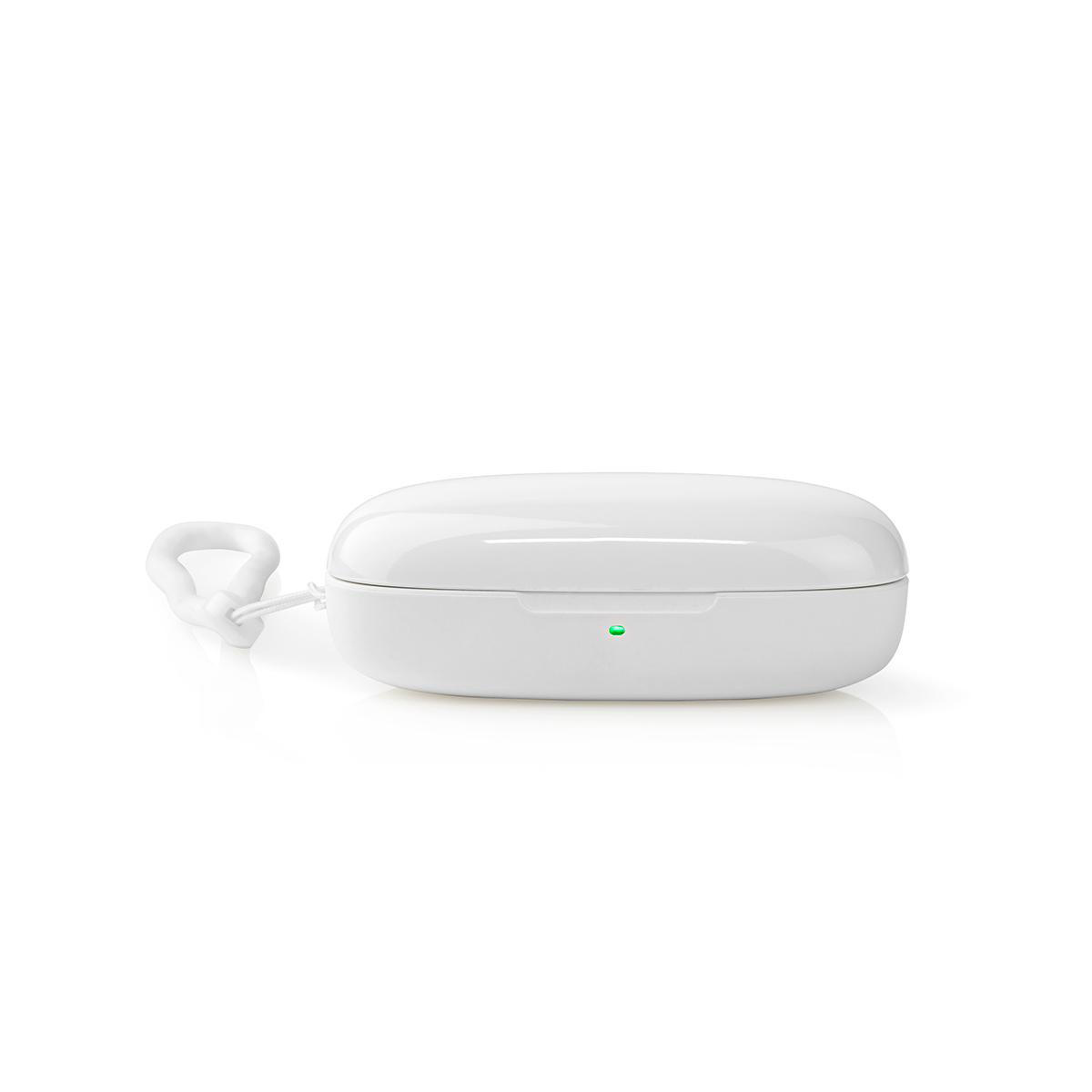 Nedis premium True Wireless Stereo in-ear Bluetooth earphones met microfoon en opbergcase - USB-C / wit - Afbeelding 4