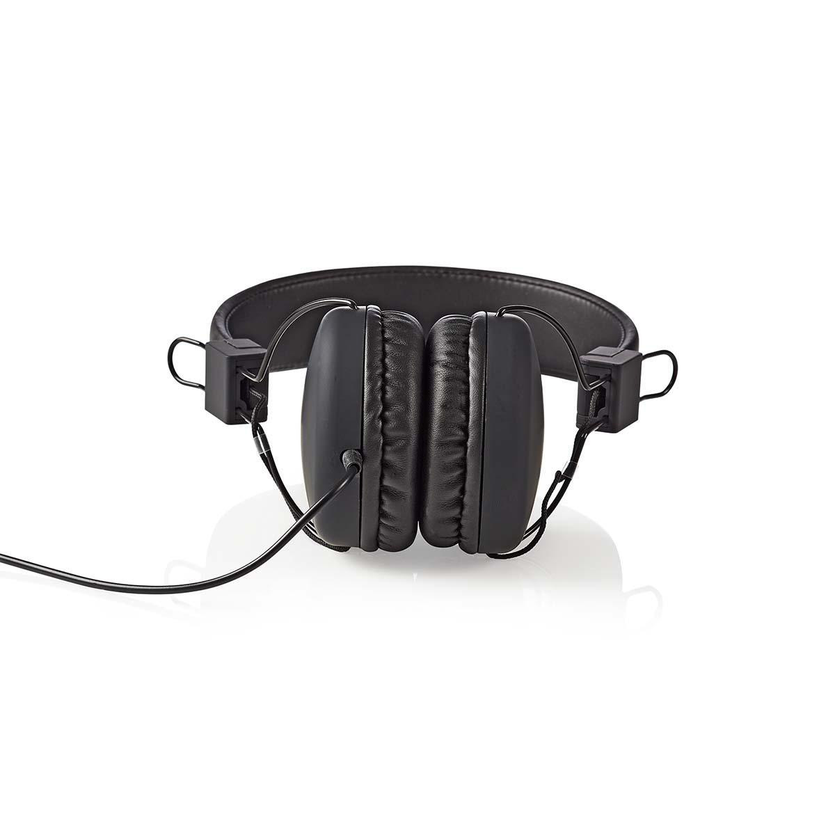 Bedrade On-ear Koptelefoon | 3,5 mm | Kabellengte: 1.20 m | Zwart - Afbeelding 3