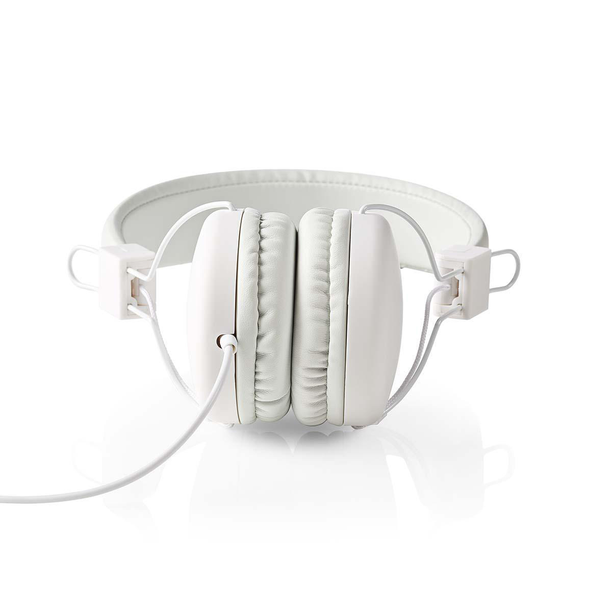 Bedrade On-ear Koptelefoon | 3,5 mm | Kabellengte: 1.20 m | Wit - Afbeelding 3