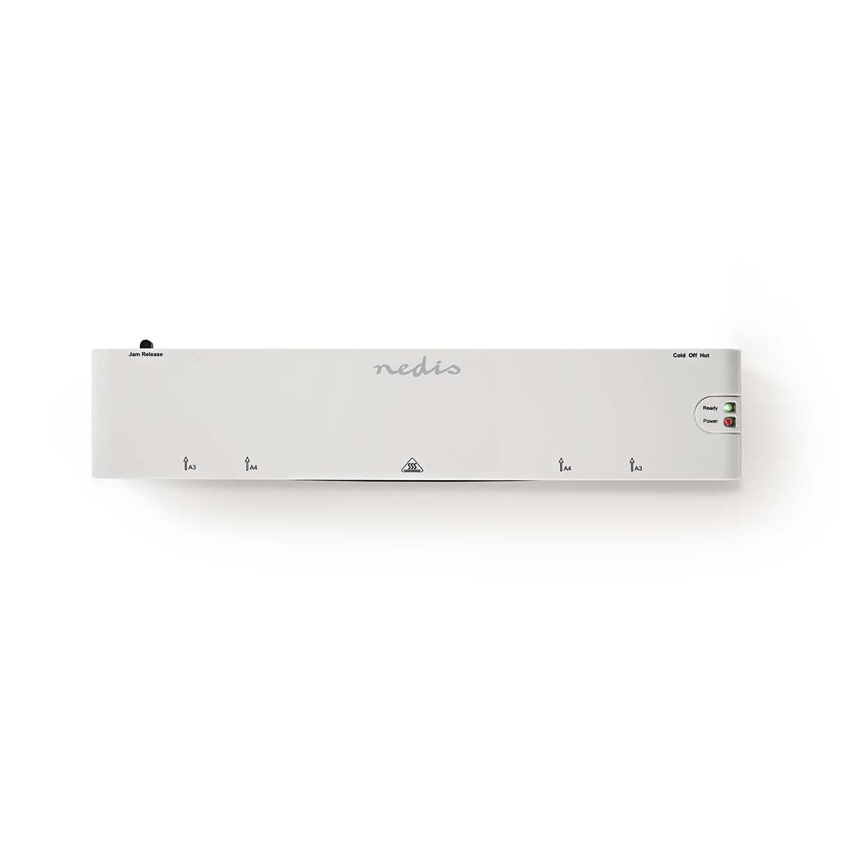 Lamineerapparaat | Warm & Koud | A3 | 300 mm/min | Netvoeding | Wit - Afbeelding 3