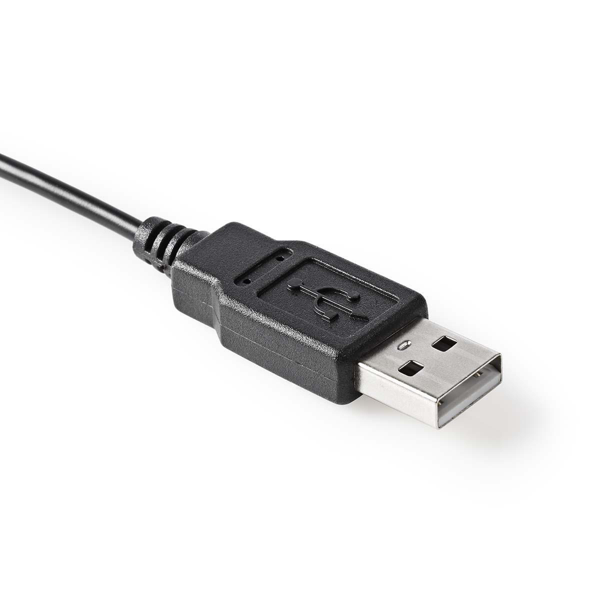 Nedis desk microfoon met flexibele nek - USB-A / zwart/grijs - 1,5 meter - Afbeelding 6