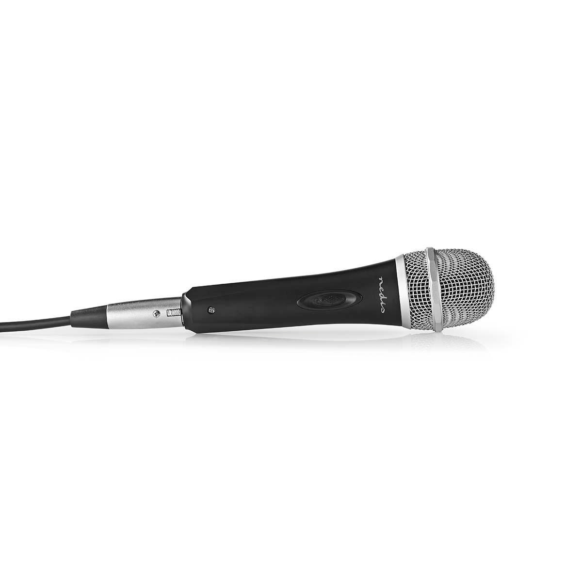 Nedis professionele bedrade microfoon met koffer - XLR - 6,35mm Jack - metaal / zwart - 5 meter - Afbeelding 3