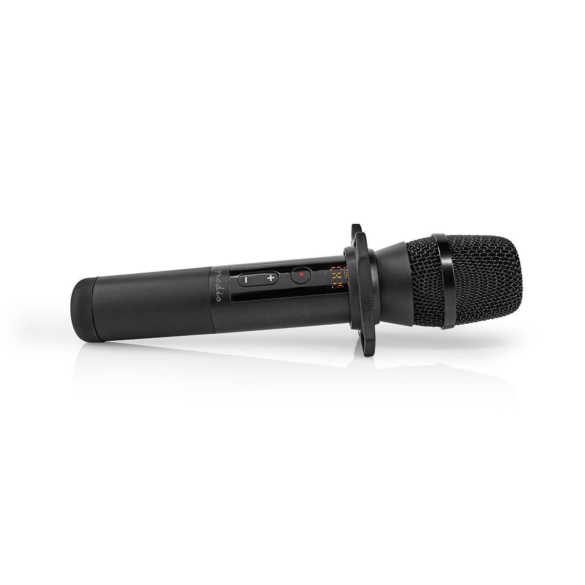 Nedis draadloze microfoon set met 1 microfoon / zwart - Afbeelding 4