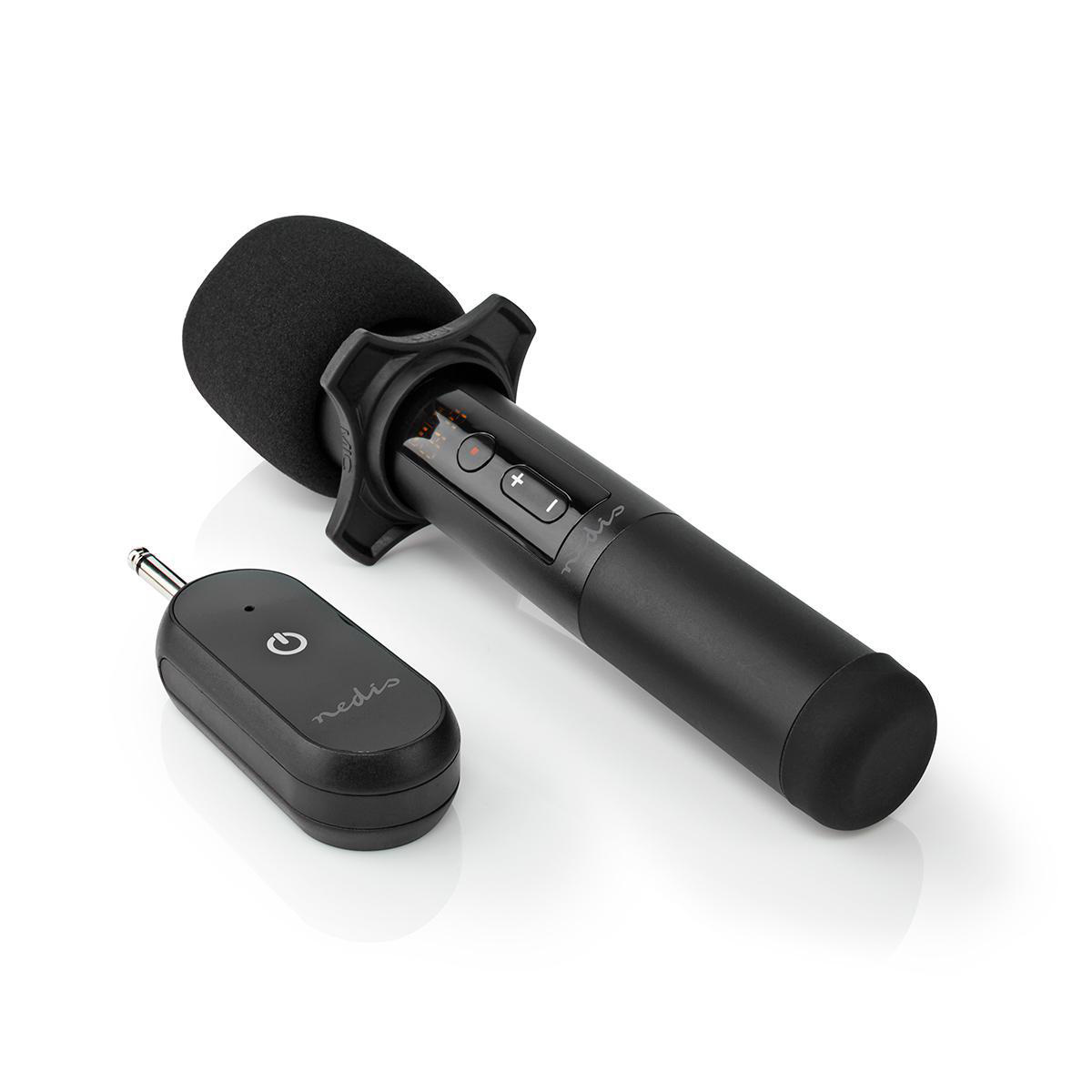 Nedis draadloze microfoon set met 1 microfoon / zwart - Afbeelding 8