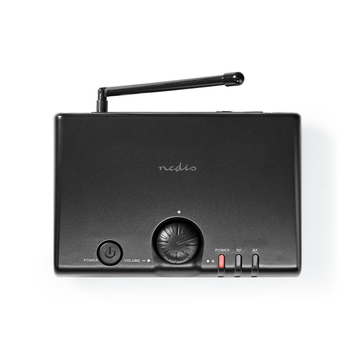 Nedis draadloze microfoon set met 1 microfoon / zwart - Afbeelding 6